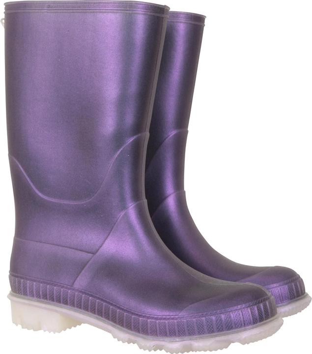 Actual product image Mountain Warehouse Childrens/Kids Plain Wellington Boots (34)