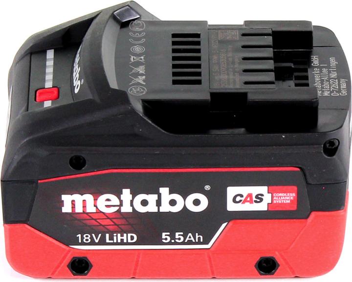 Produktbild Metabo Power 160-5 18 LTX BL OF Akku Kompressor 18 V 8,0 bar Brushless + 1x LiHD Akkupack 5,5 Ah + (8 Bar, 5 l)