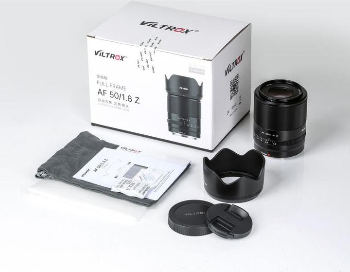 Productafbeelding Viltrox AF 50mm f1.8 Nikon Z (Nikon Z, Volledig formaat)