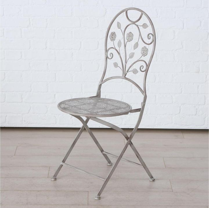 Actual product image Boltze Home Garden set Flores Iron, Beige (40 cm)