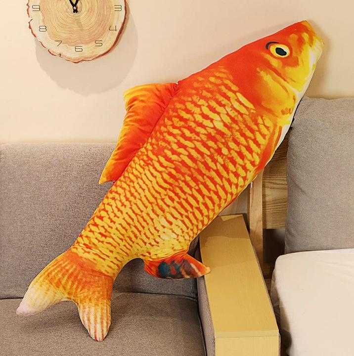 Produktbild Tinisu Goldfisch Kuscheltier - 30 cm PlÃ¼schtier Fisch Stofftier