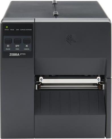 Produktbild Zebra ZT111, 12 Punkte/mm (300dpi), ZPLII, USB, USB-Host, RS232, BT (BLE), Ethernet (300 dpi)