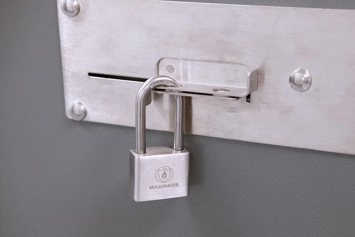 Actual product image Magmaus Padlock for outdoor use