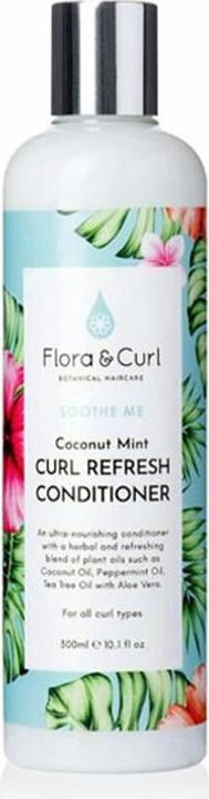 Produktbild Flora & Curl Coconut Mint Curl Refresh Conditioner (300 ml)