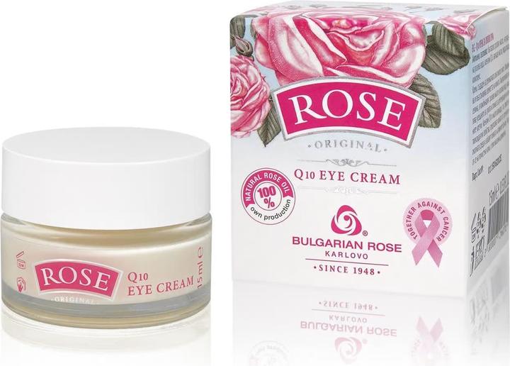 Image du produit Bulgarian Rose Rosaris Q10 Eye Cream (Crème, 15 ml, Jour + nuit)