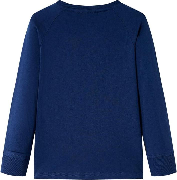 Produktbild VidaXL Kinder-Langarmshirt Marineblau 140,Material: 100 (140)