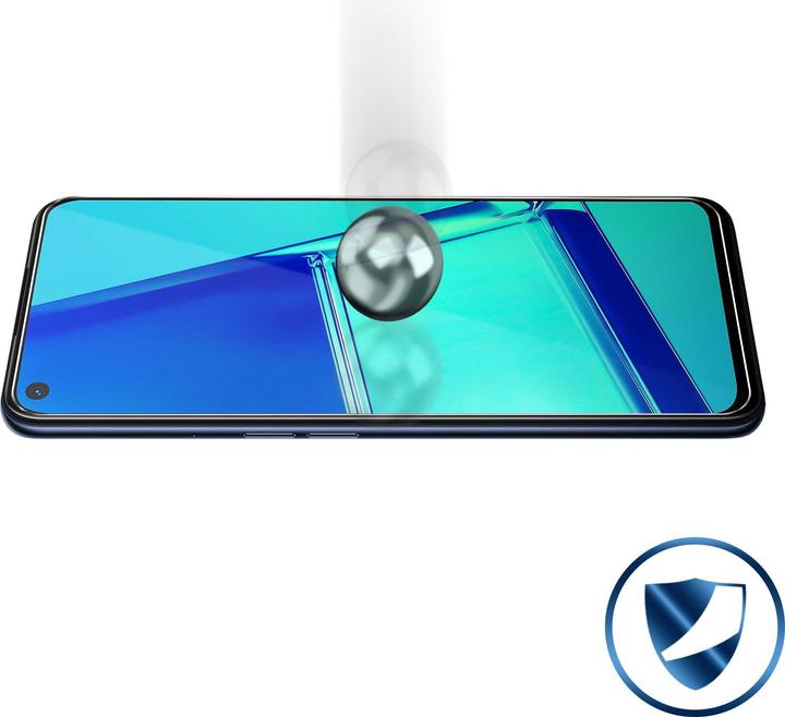 Actual product image Avizar Crystal clear film, glass screen protector (1 Piece, Oppo A72)