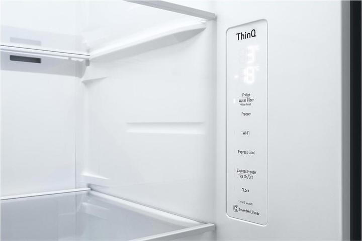 Actual product image LG Foodcenter GSJV70PZTE Platinum Silver (635 l)