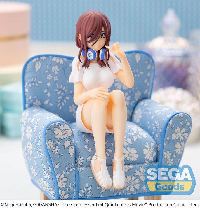 Produktbild Sega Goods QUINTESSENTIAL QUINTUPLETS - Miku Nakano - Figurine PM Perching 19cm