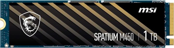 Actual product image MSI 1To M.2 NVMe Gen4 - SPATIUM M450 V1 (1000 GB, M.2 2280)