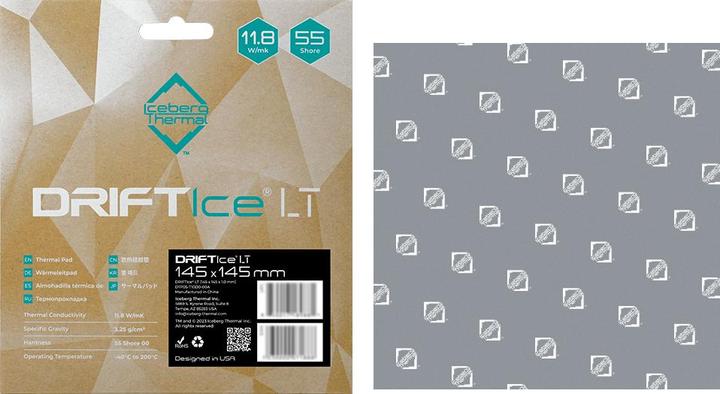 Immagine prodotto Iceberg Thermal Cuscinetto termico DRIFTIce LT. (1 mm, 11.80 W/m K)
