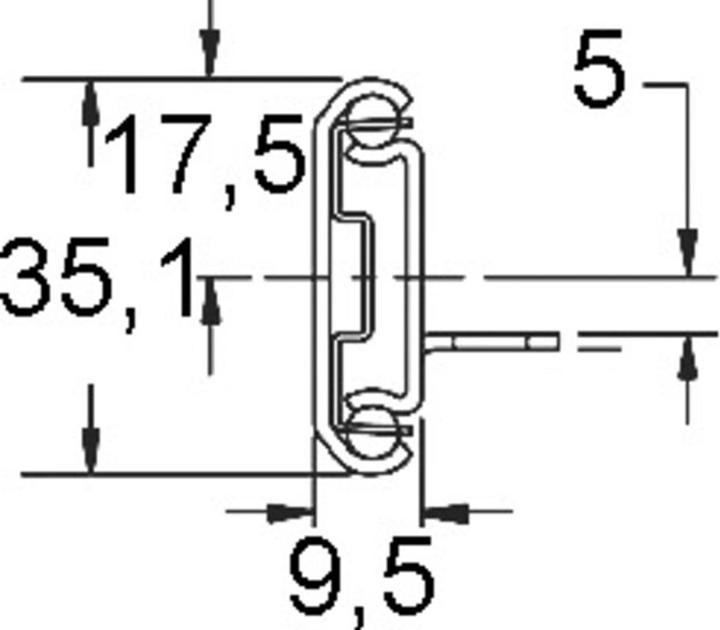 Image du produit Accuride Coulisse à billes Dual 2002