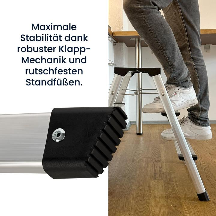 Actual product image Flexilife Aluminium step stool (45 cm)