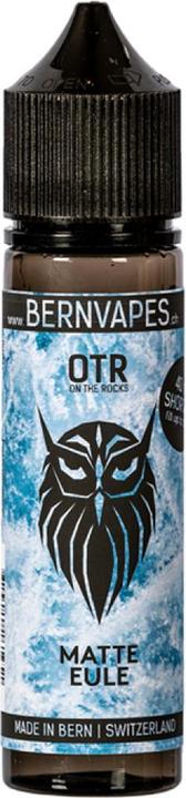 Bernvapes Matte Eule Liquid OTR 40ml Shortfill (Blaubeere)