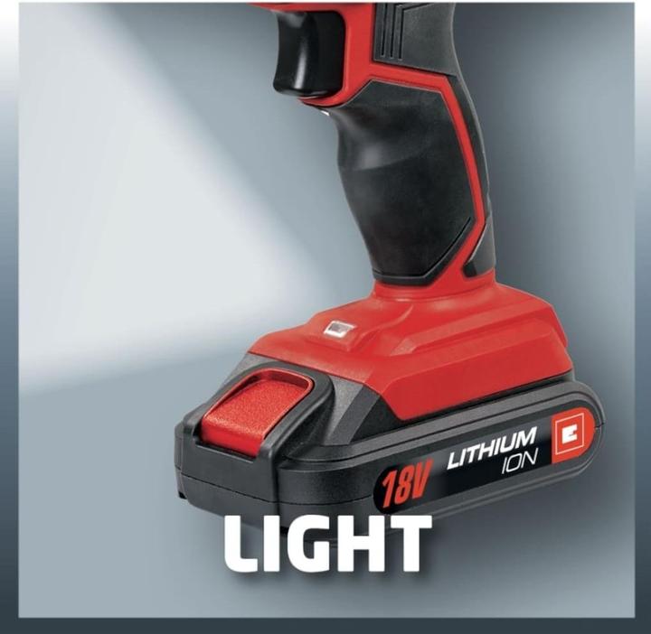 Actual product image Einhell Cordless screwdriver (Rechargeable battery operated)