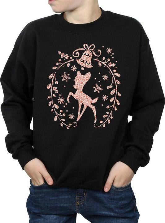 Produktbild Disney Bambi Christmas Wreath Sweatshirt Jungen (140, 146)