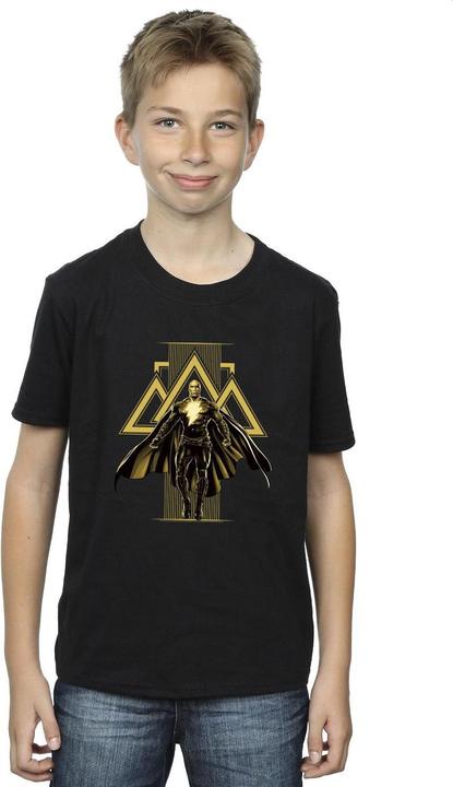 Immagine prodotto Black Adam Rising Golden Symbols Maglietta Ragazzi (128)
