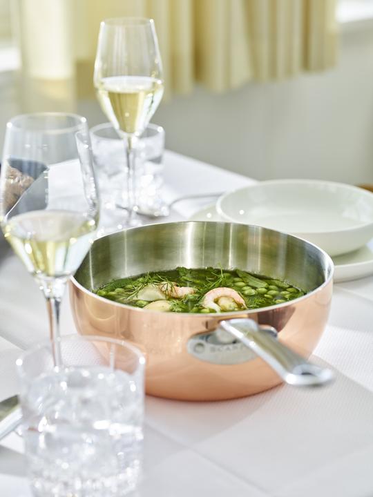 Actual product image Scanpan Sauteuse Maitre D' Ø 20 cm - Induction (20 cm, Frying pan, Stainless steel, Copper)