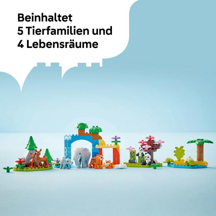 Actual product image LEGO Wildtier-Familien 3-in-1-Set (10446)