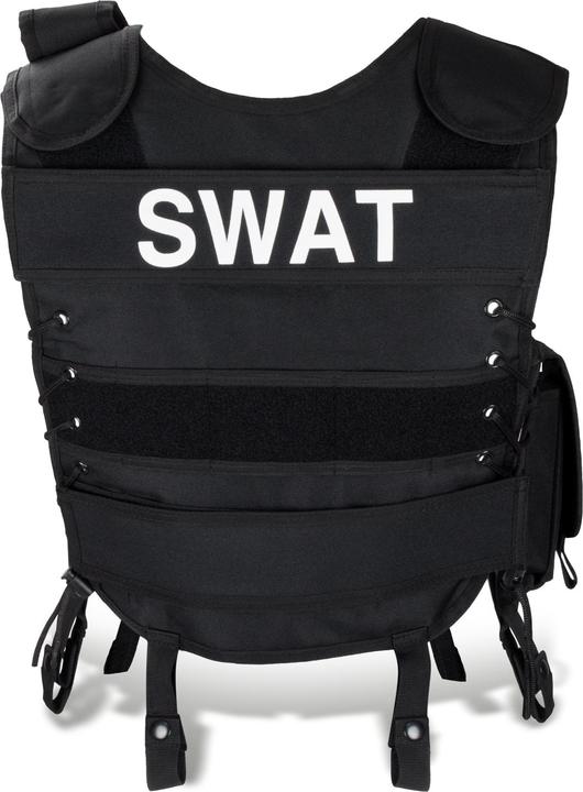 Produktbild Black Snake Kostüm Einsatzweste und Patch (XS)