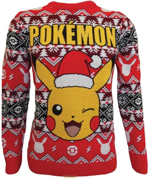 Heroes Inc Pokémon Sweatshirt Christmas Jumper Pikachu (XL) (XL)