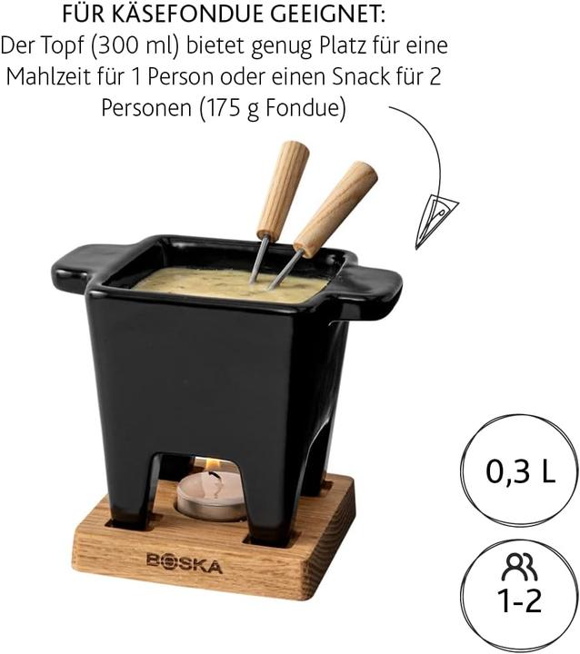 Image du produit Boska Tapas Fondue Nero (Fondue au chocolat, Fondue au fromage)