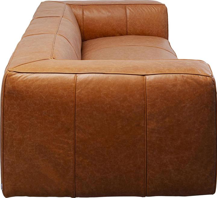 Image du produit Kare Design Canapé Cubetto Smart cuir marron clair 220cm (3 places)