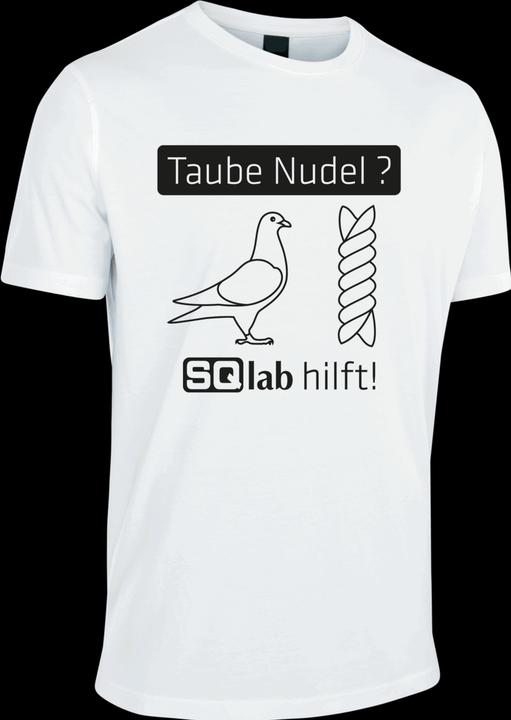 Sqlab T-Shirt Taube Nudel 2.0