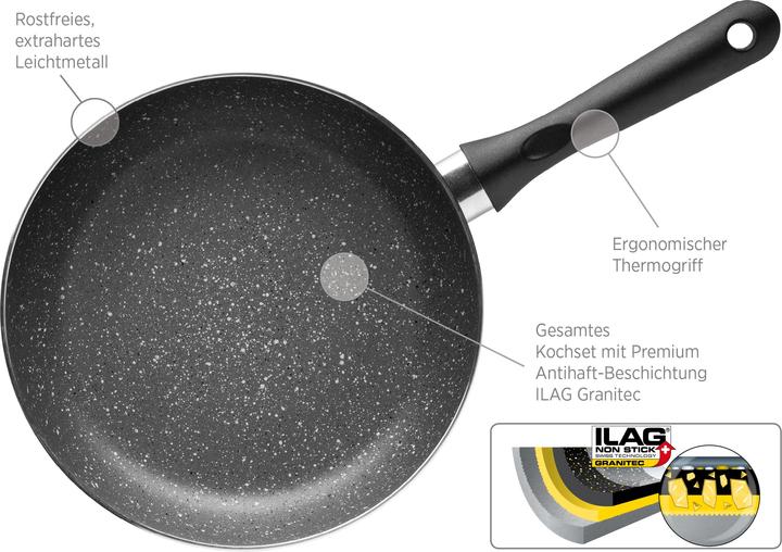 Actual product image Mäser Izar (24 cm, Frying pan, Aluminium)