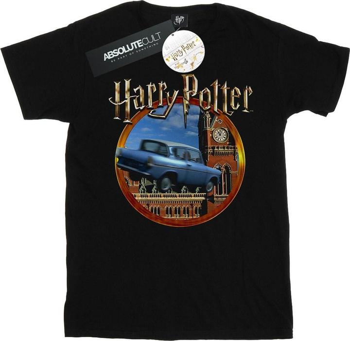 Actual product image Mens Flying Car T-Shirt (4XL)