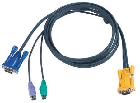 Image du produit Aten Câble KVM 2L-5202P PS/2, 1,8m