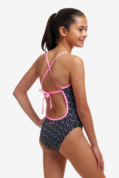 Produktbild Funkita Girls Tie Me Tight One Piece Summer Fish (164)