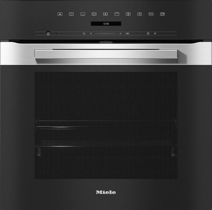 Actual product image Miele Oven in perfectly combinable design with plain text display and pyrolysis. H 7260 BP