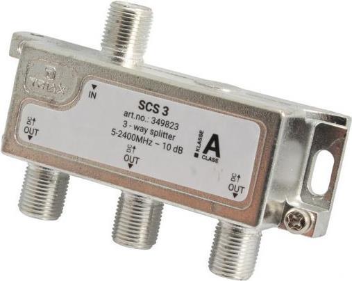 Actual product image Triax SCS 3 F-distributor 5-2400 MHz DC (Cords)