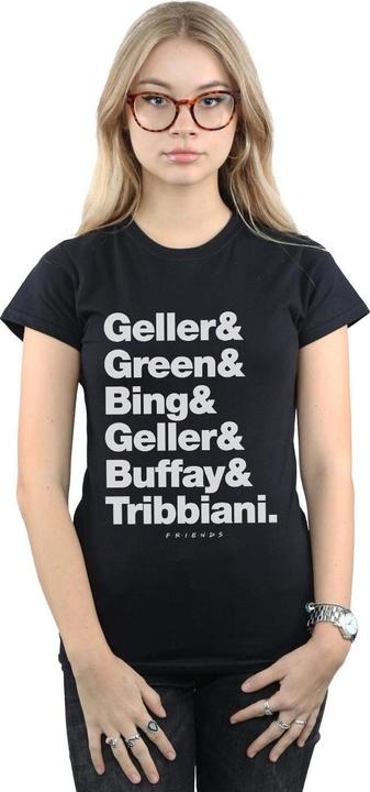 Produktbild Friends Surnames Text TShirt (XXL)
