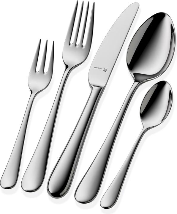 Produktbild WMF Espressolöffel Set 6tlg 10,8cm Merit Edelstahl poliert kratzbeständig (6 Stück, Löffel)