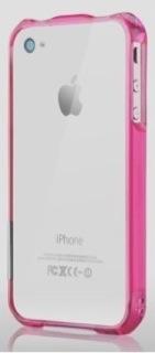 Image du produit more. Color Gem Lucent Bumper pour iPhone 5/5S/SE Pink (Apple iPhone 5, Apple iPhone 5s, Apple iPhone SE)