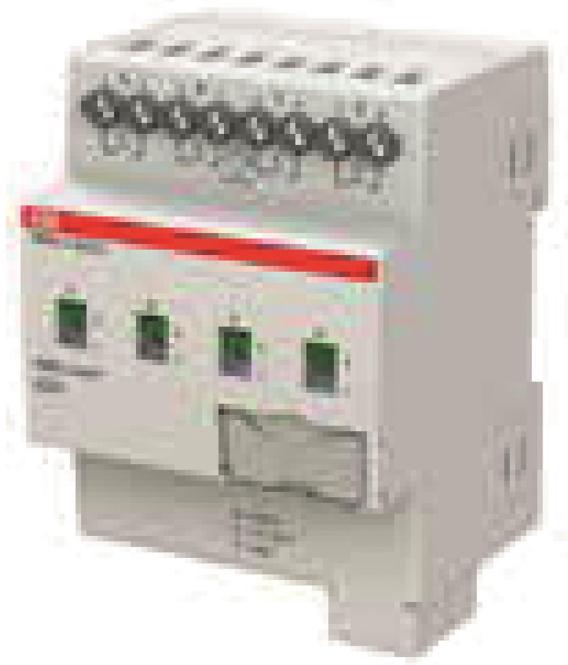 Actual product image ABB Switch actuator, 2-gang 16 A SA/S2.16.5.2 C-load REG 2CDG110265R0011 (Switch actuator)