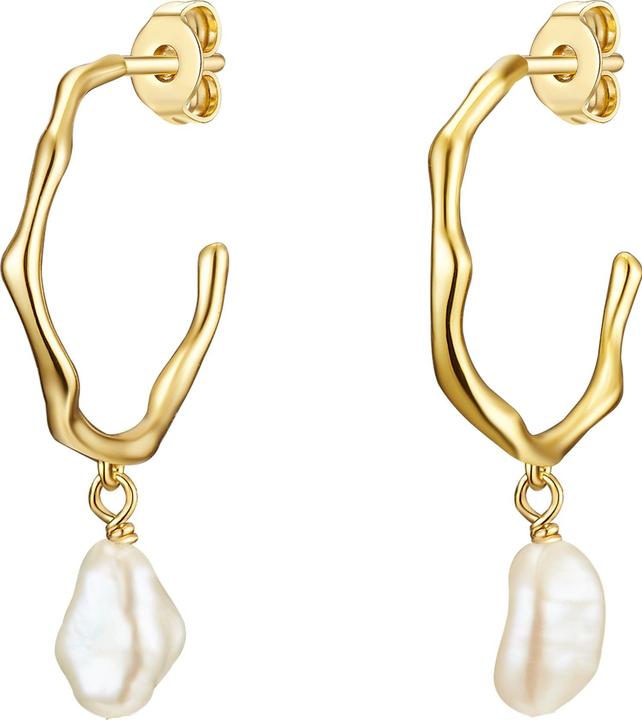 Produktbild Glanzstücke München Damen Sterling Silber Süsswasser-Zuchtperle gelbgold - 23286 (Sterling Silber)