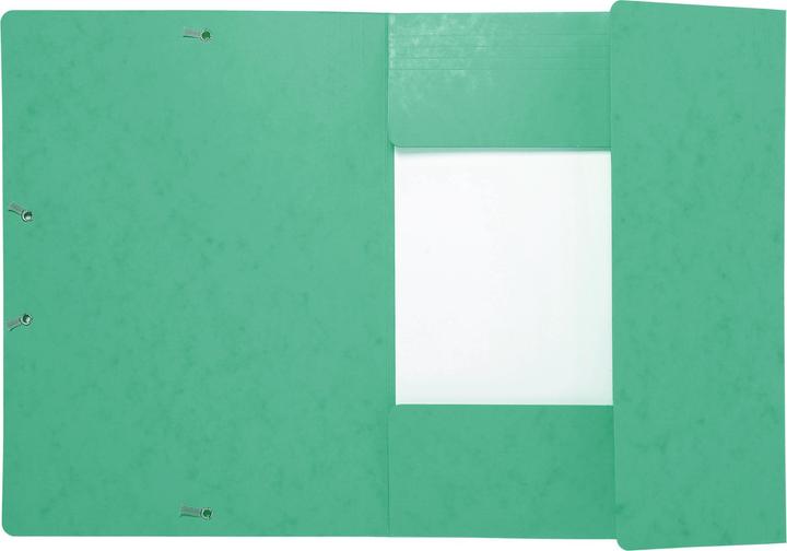 Actual product image Exacompta Elastic band folder Presspan elastic closure green (A4, 1 x)