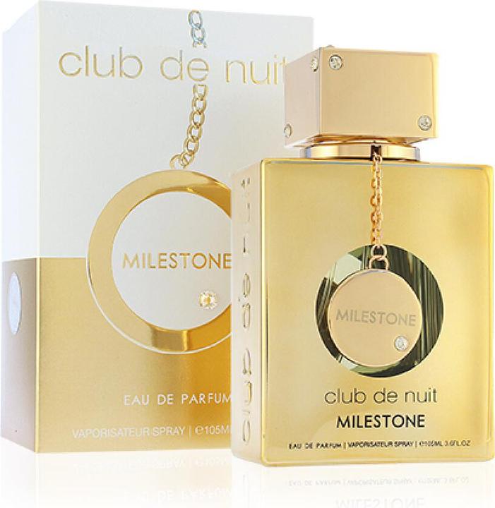 Actual product image Armaf Club De Nuit Milestone Eau De Parfum Spray Unisex 6.8 Oz (Eau de parfum, 200 ml)