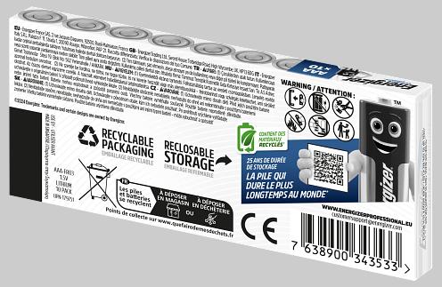 Produktbild Energizer Ultimate Lithium Micro (10 Stk., AAA, 1250 mAh)