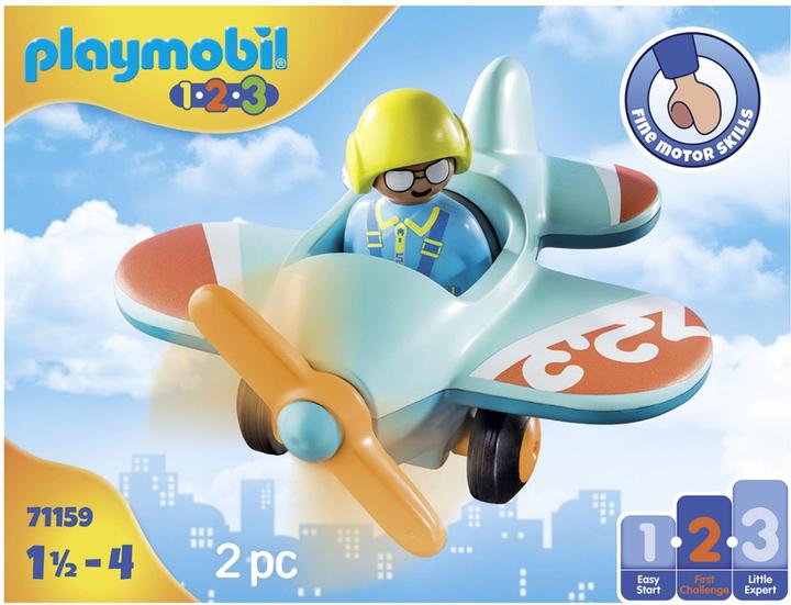 Produktbild Playmobil Flugzeug (71159, Playmobil 1.2.3)