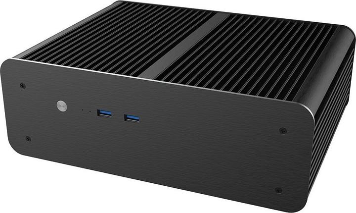 Image du produit Akasa Euler MX Plus, boîtier en aluminium - Mini-ITX, noir (Mini-ITX)