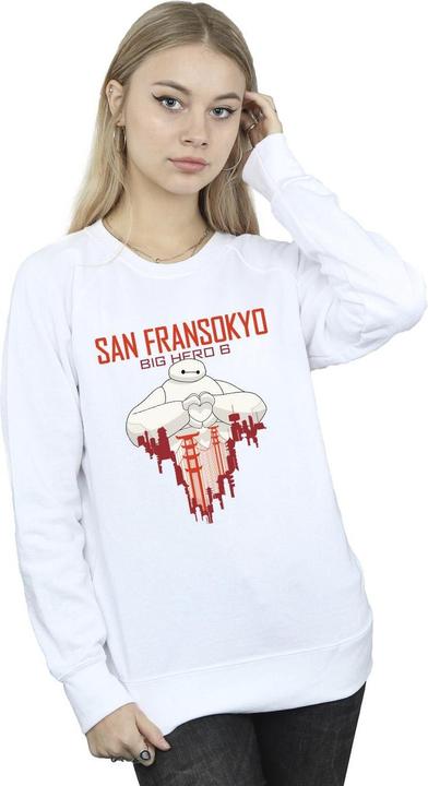 Image du produit Disney - Sweat BIG HERO BAYMAX SAN FRANSOKYO HEART - Femme (M)