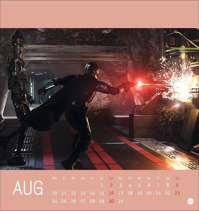 Produktbild The Mandalorian Postkartenkalender 2026 (Harter Einband, Deutsch)