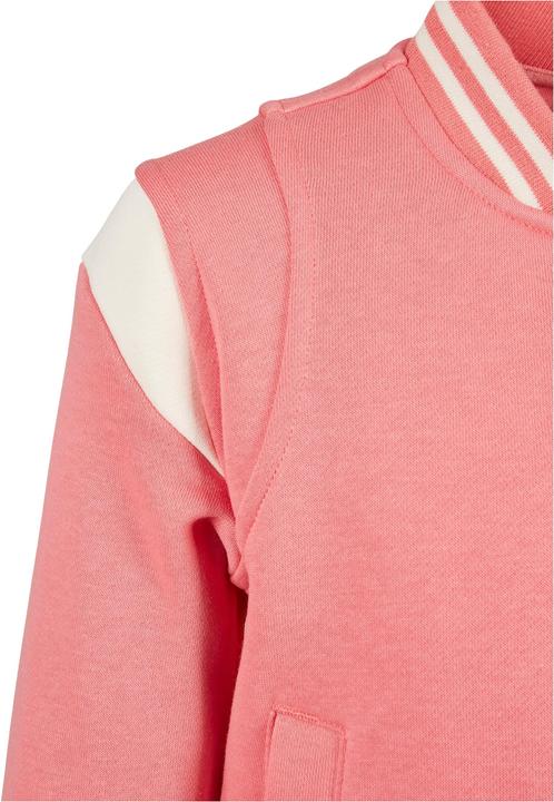 Image du produit Urban Classics Veste de sweat collège pour filles Inset (158, 164)