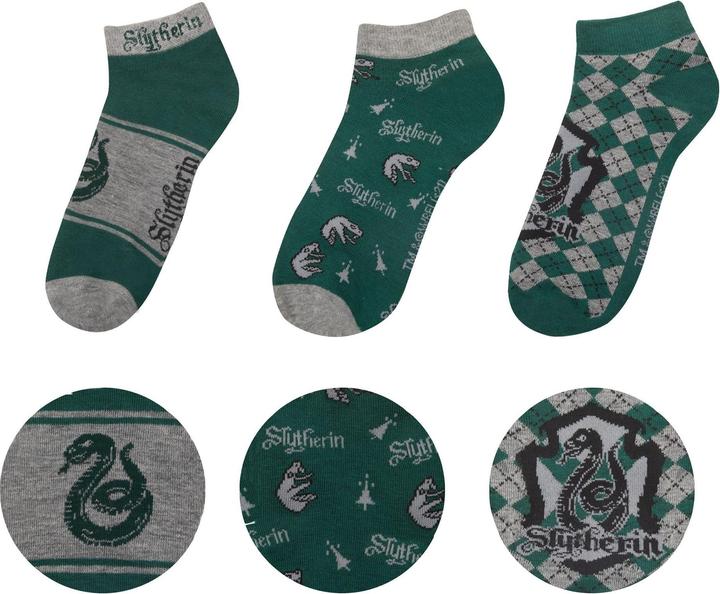 Actual product image Cinereplicas Harry Potter: Slytherin(3 pairs) (pack of 3, 40)