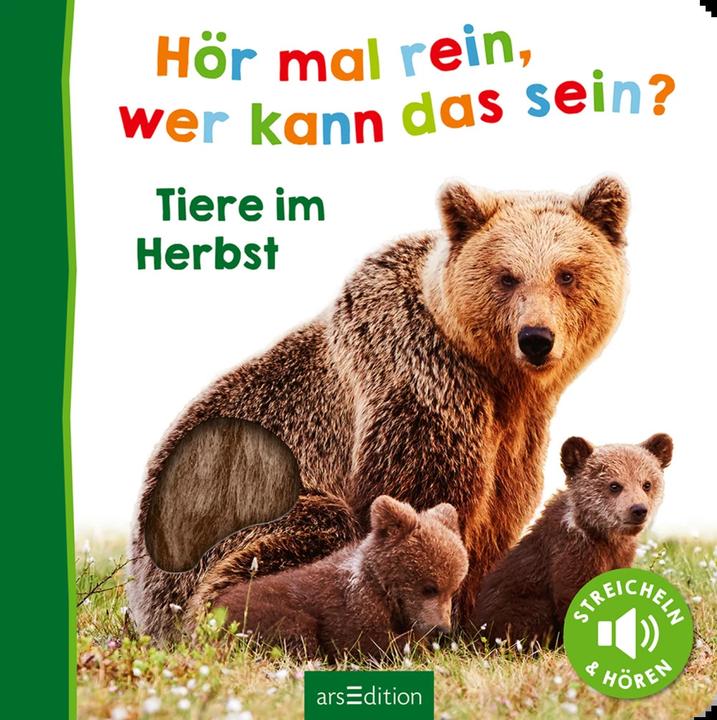 Produktbild Hör mal rein, wer kann das sein? – Tiere im Herbst (Deutsch)