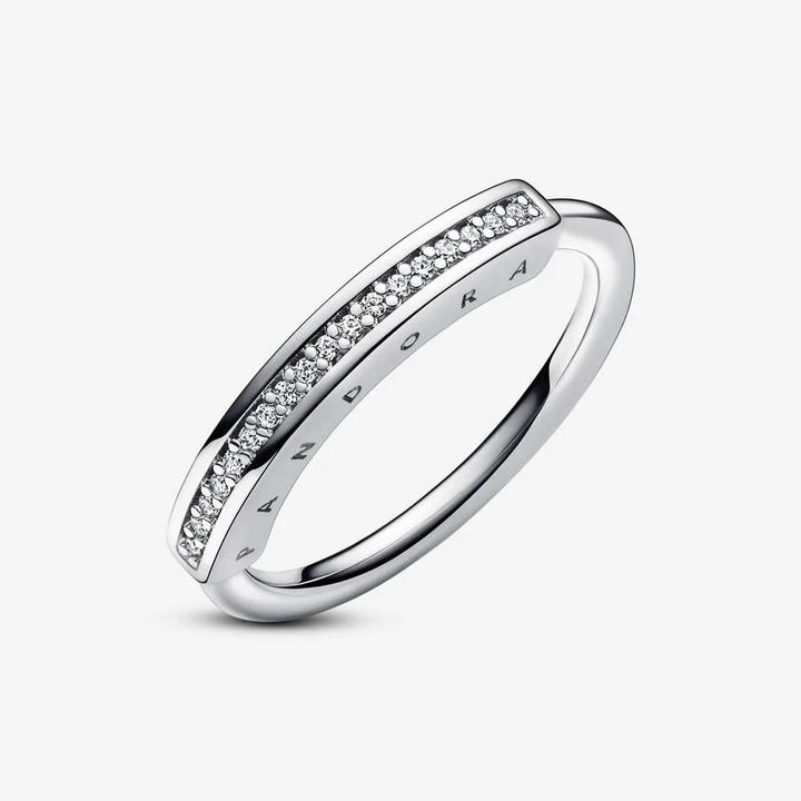 Produktbild Pandora Signature I-D Pavé Ring (56, 925 Silber)